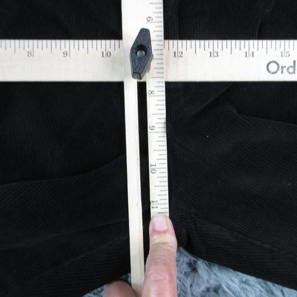 Roundtree & Yorke Mens 36x32 Black Luxury Corduroy CoreComfort Pants 36x30* NWT - Picture 8 of 16